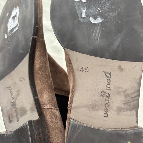 PAUL GREEN CHELSEA BOOT JAX EARTH SOFT SUEDE Sz 4.5/US 7 - Picture 7 of 7